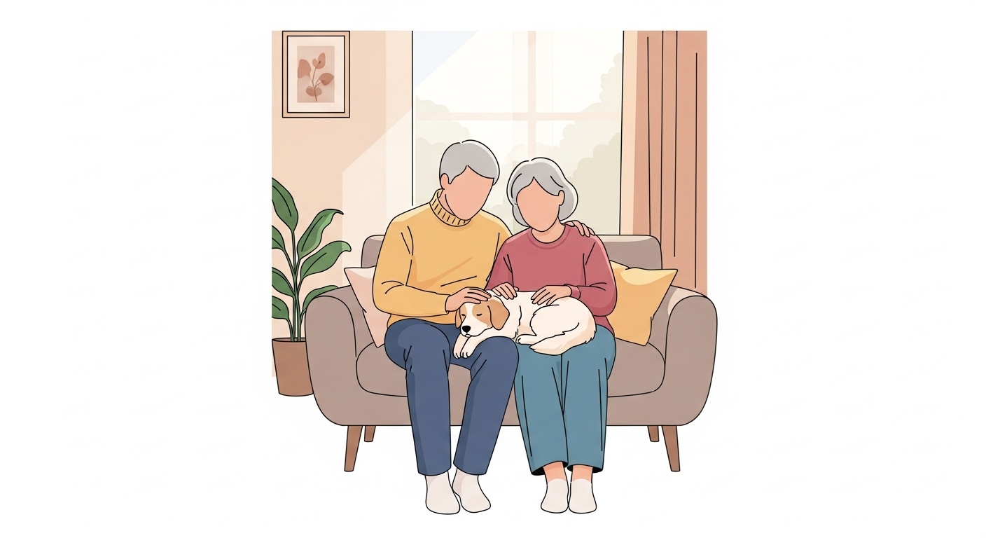 ペット　必要　60代夫婦　老後