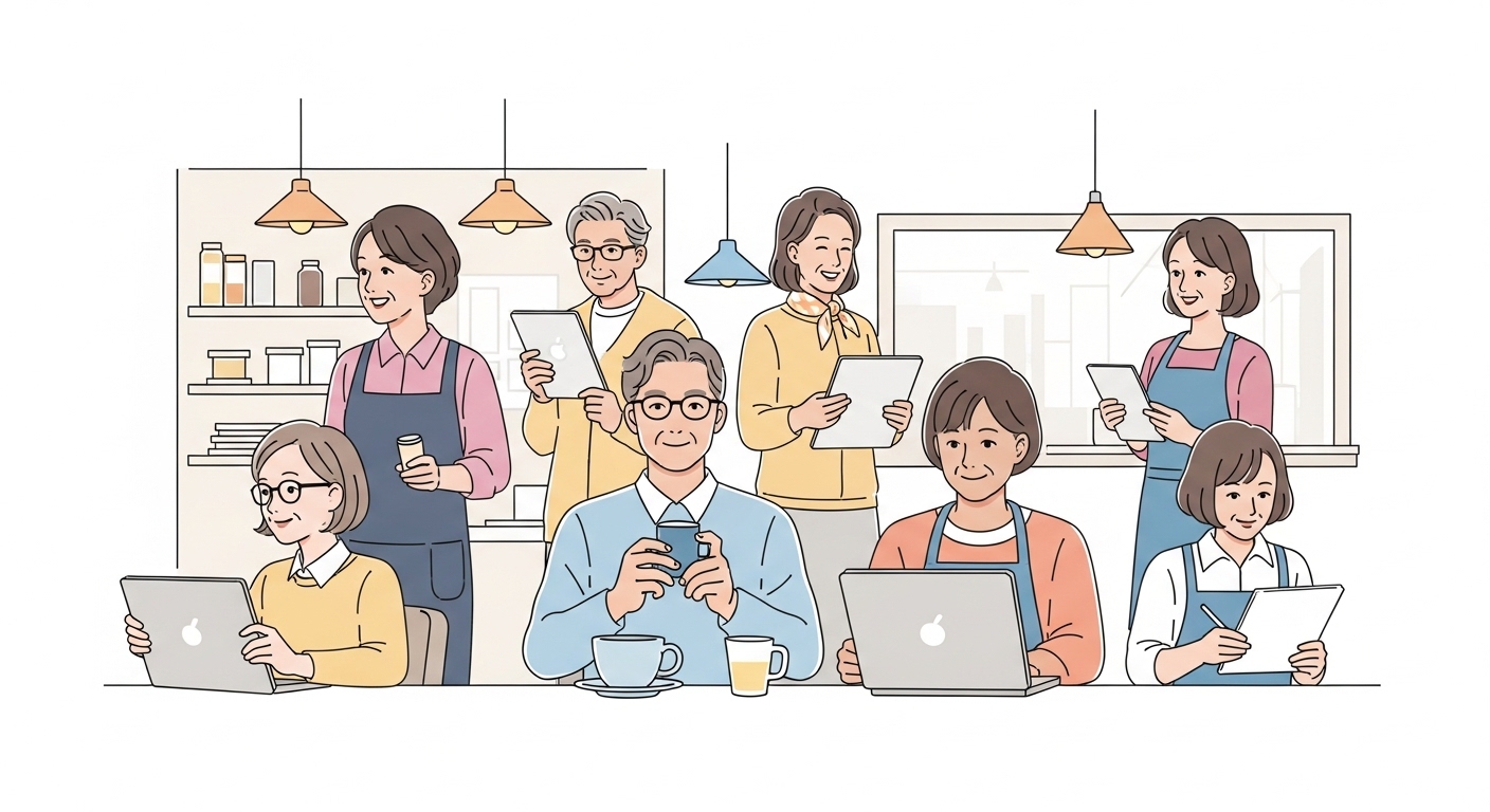 年齢を重ねた私たちが、もっと自由に働くための第一歩