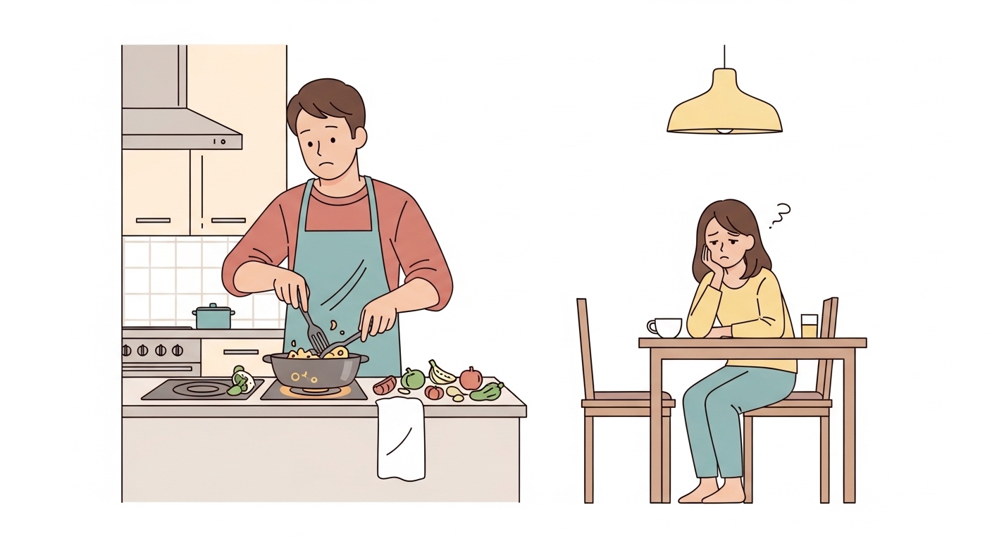 「これじゃない」が募る日々…私が感じた夫の料理、リアルな苦労3つ