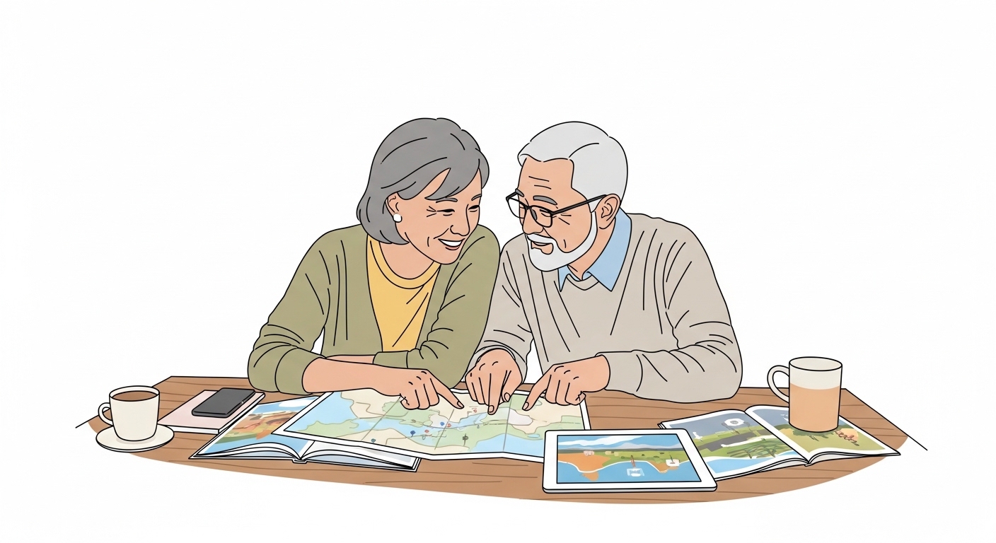 夫婦の時間がもっと輝く！人生の後半戦を彩る旅のすすめ