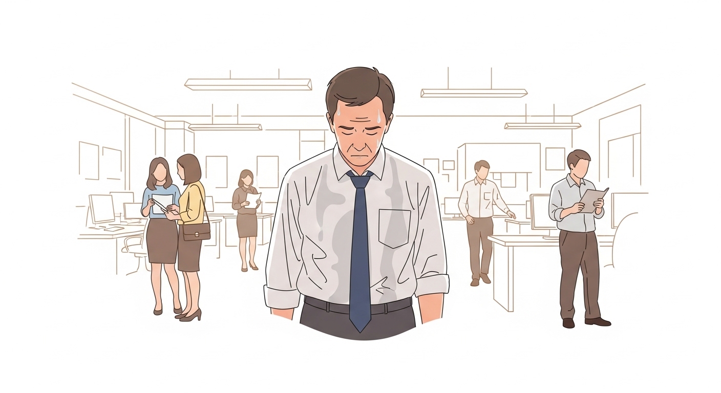 「仕事の汗匂い、諦めてた?」僕が経験した絶望と誤解